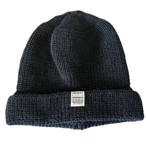 Heimat Made in Germany 100% Wool Knit Beanie Hat